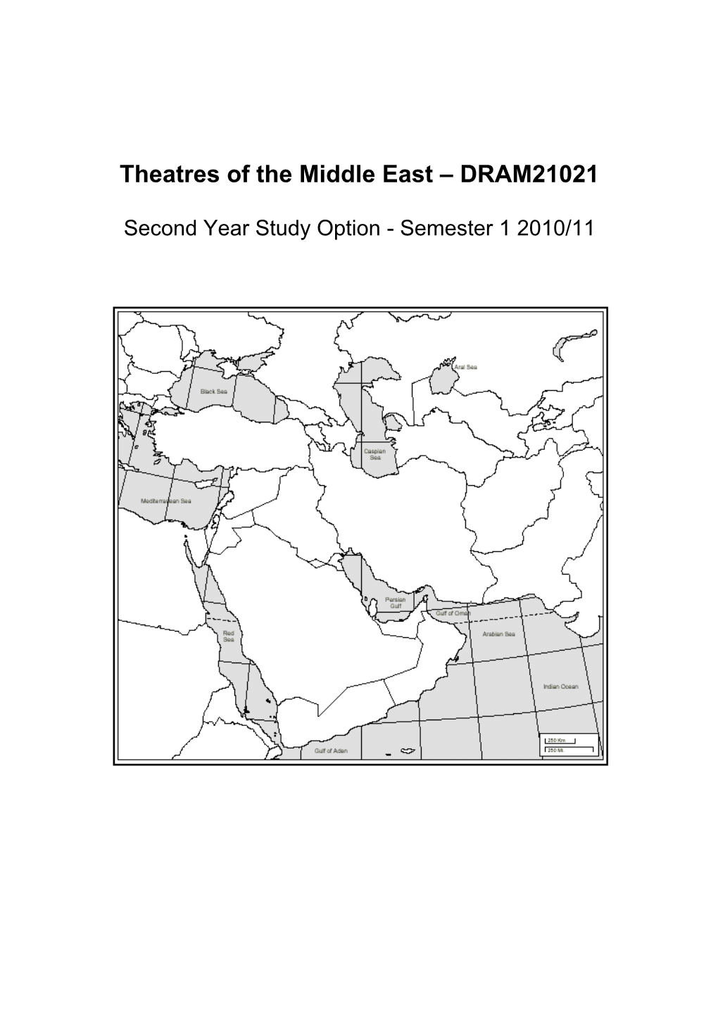 Theatres of the Middle East DRAM21021