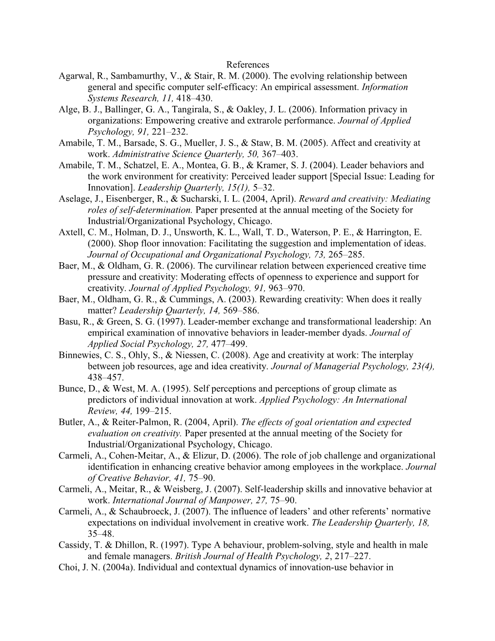 Agarwal, R., Sambamurthy, V., & Stair, R. M. (2000). the Evolving Relationship Between