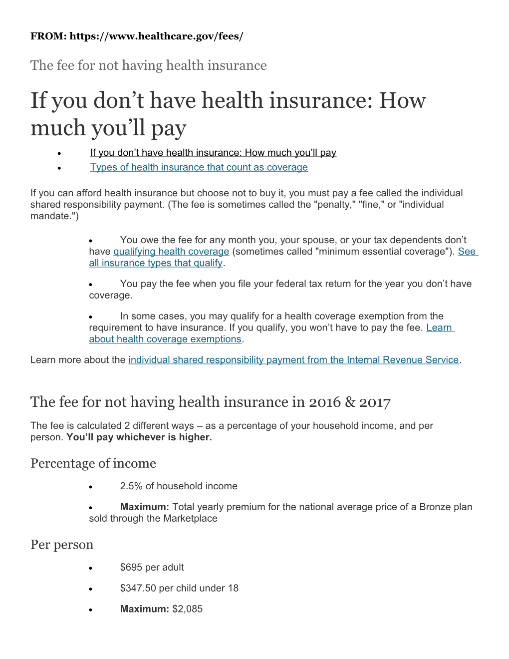 If You Don T Have Health Insurance: How Much You Ll Pay