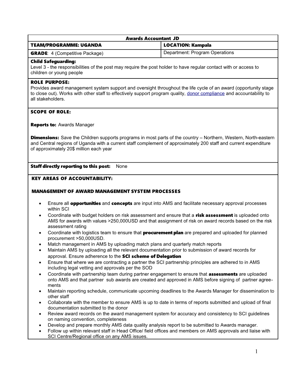 Match Management in AMS by Uploading Match Plans and Quarterly Match Reports