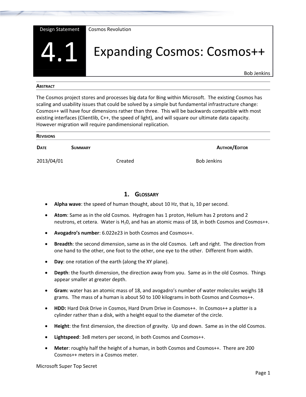 Expanding Cosmos: Cosmos