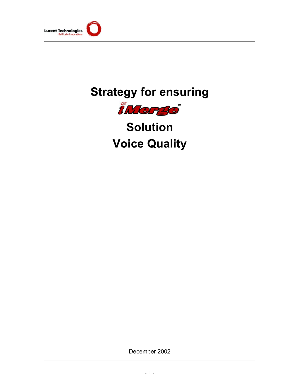 Voice Quality Paper