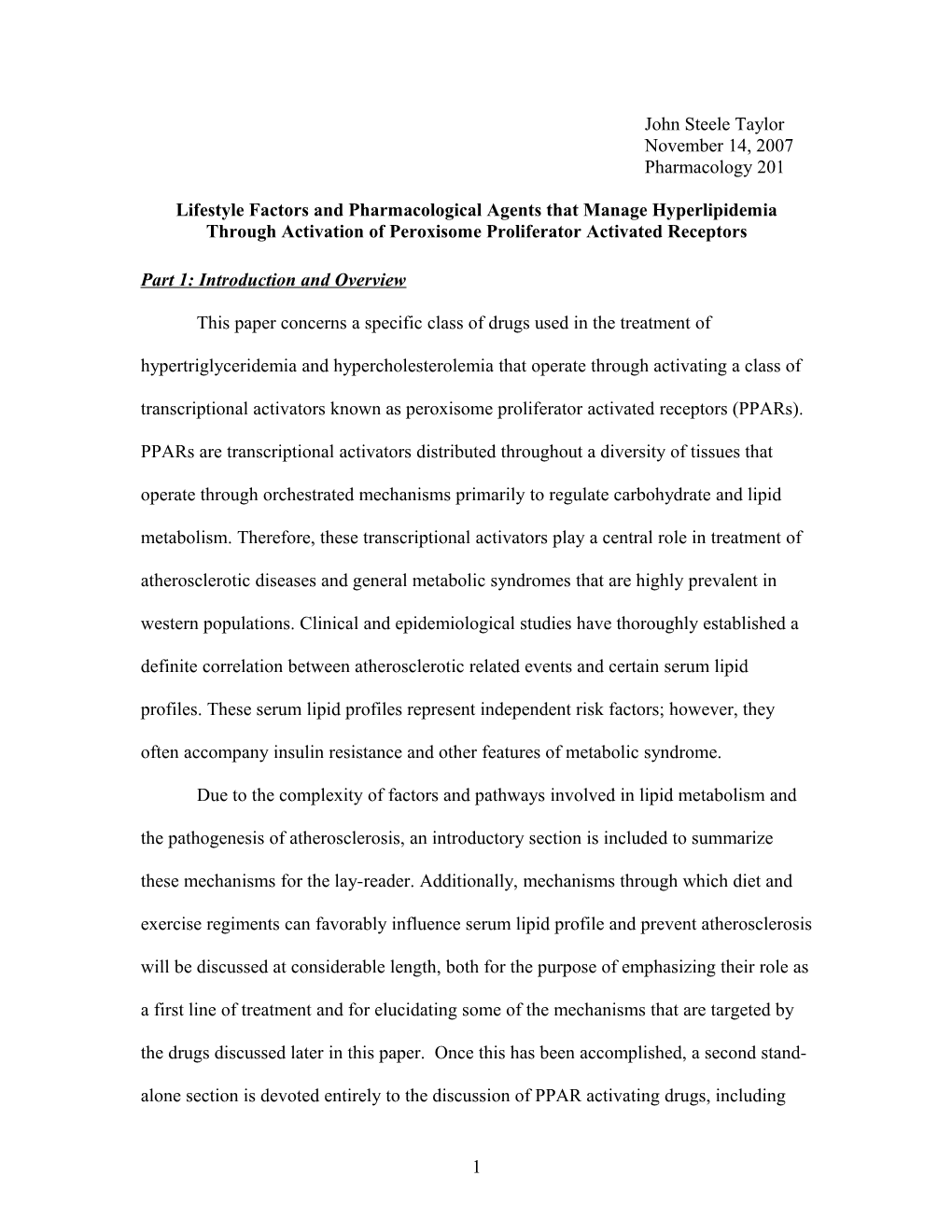 Theoretical Mechanisms Associated with Increases in HDL Levels