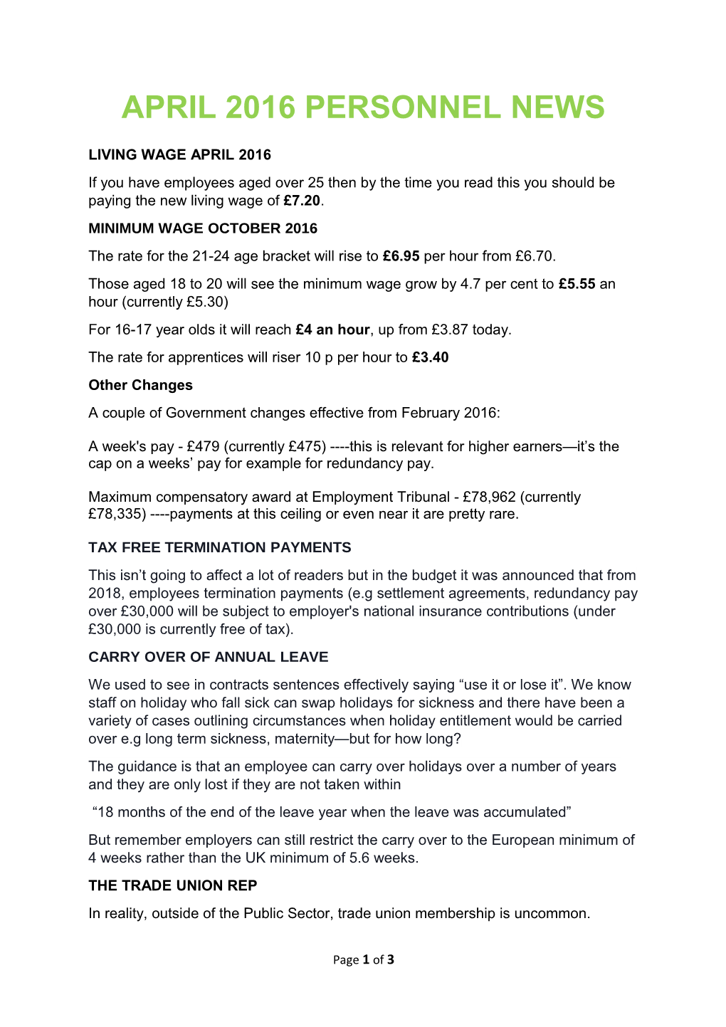 The Rate for the 21-24 Age Bracket Will Rise to 6.95 Per Hour from 6.70