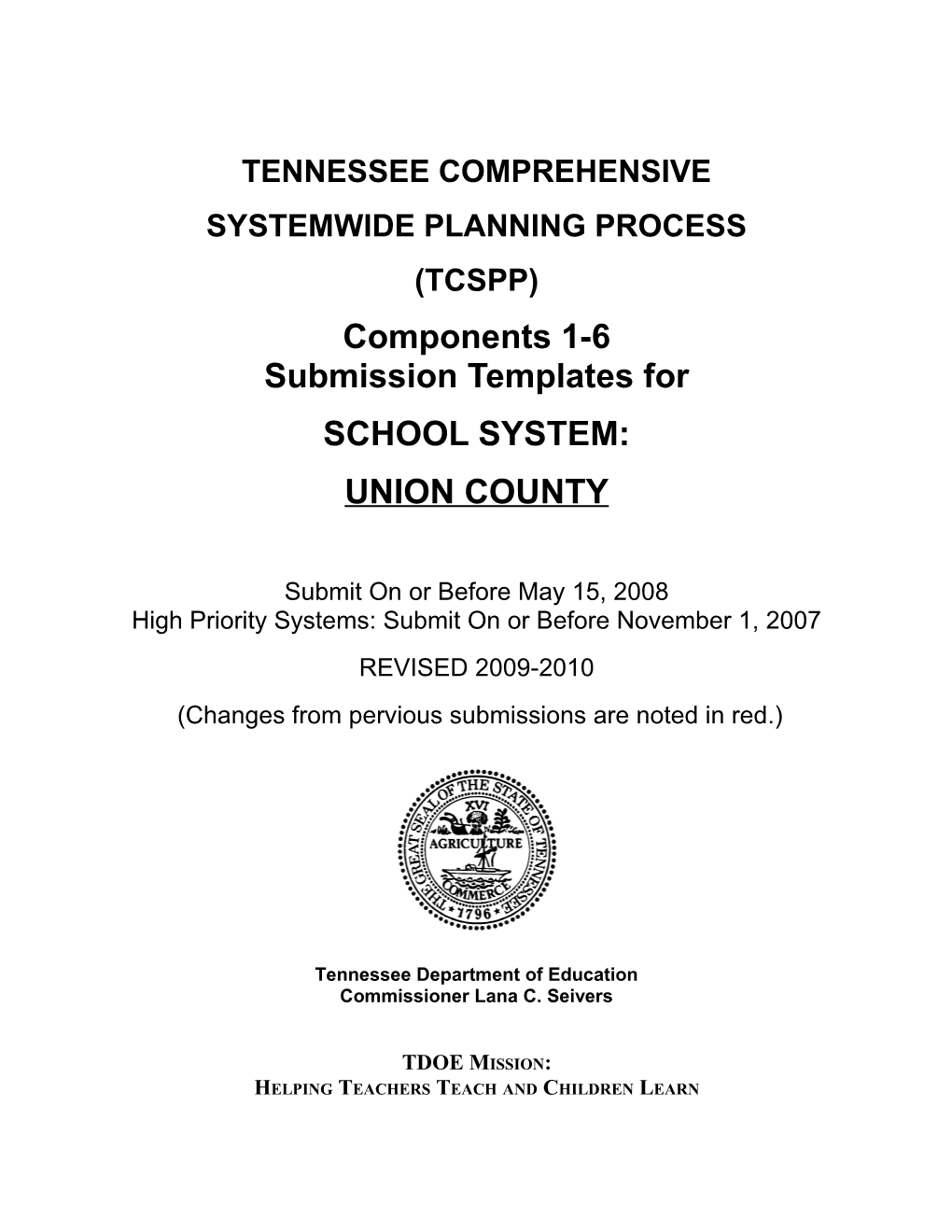 Tennessee Comprehensive