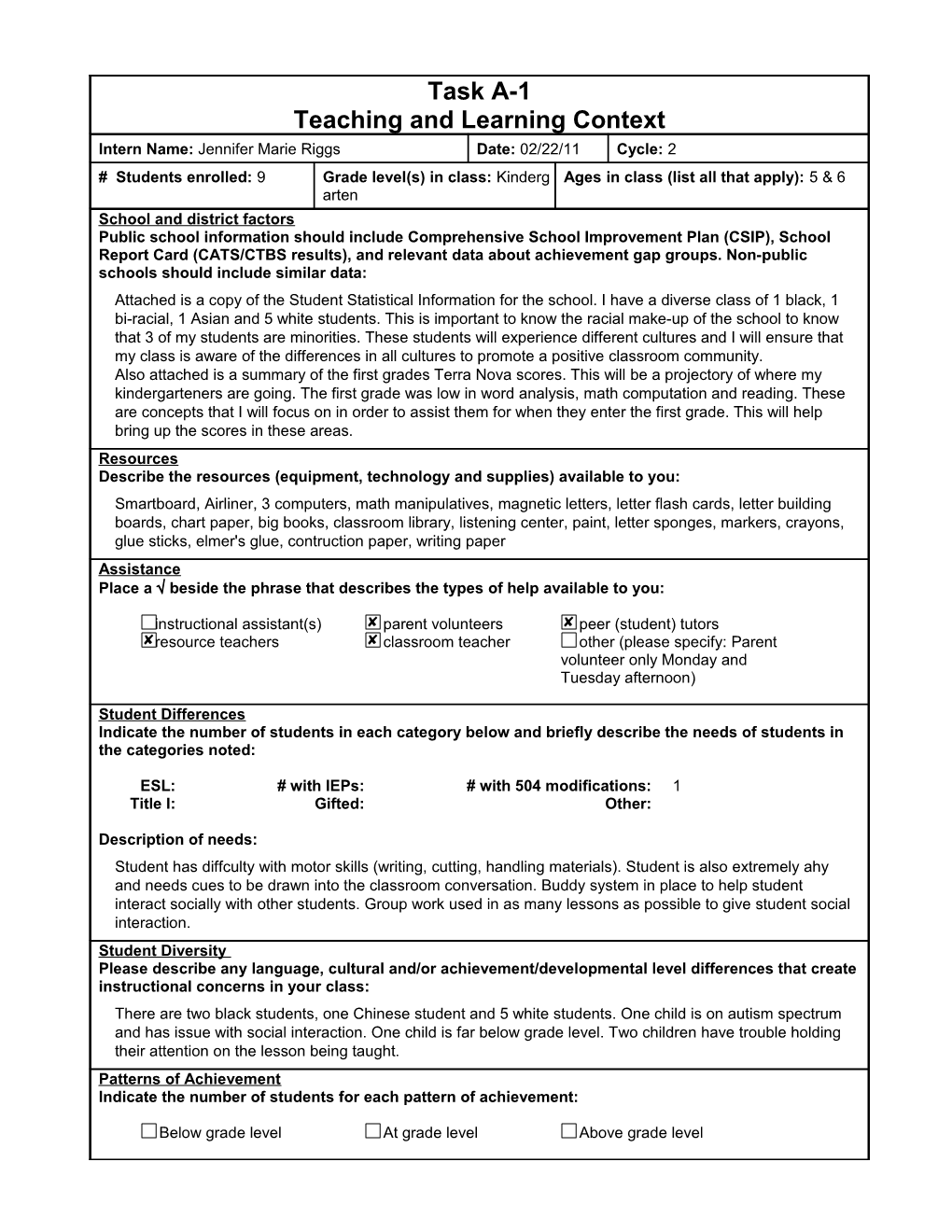 Identify the Unit Topic and the Unit Objective(S) Addressed by This Lesson