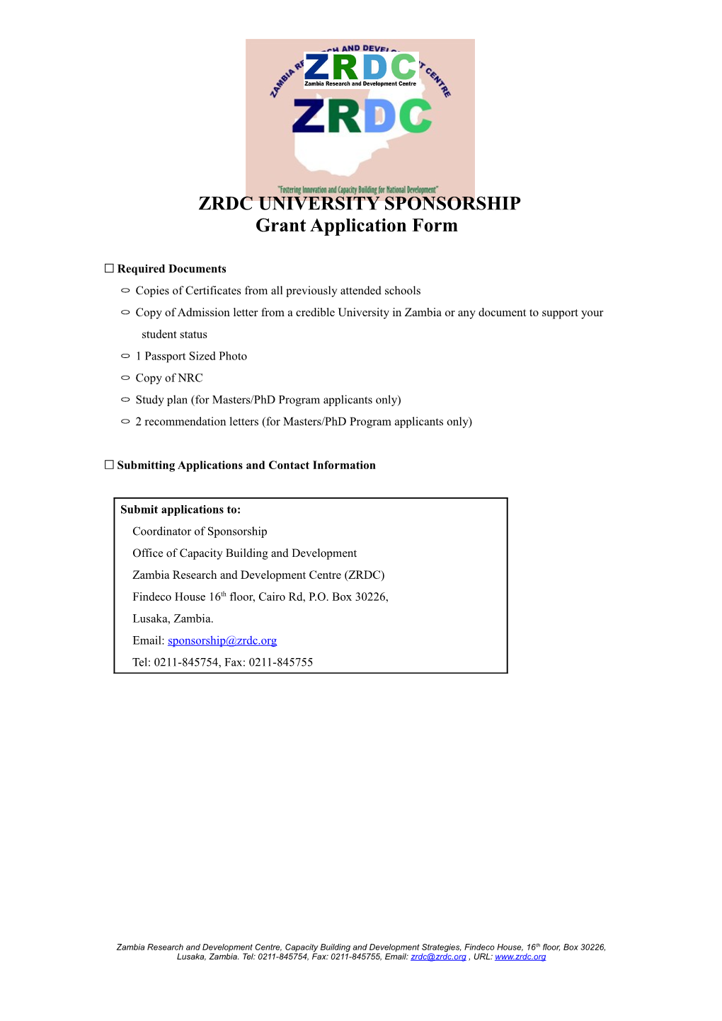 Admission Guide for International Student