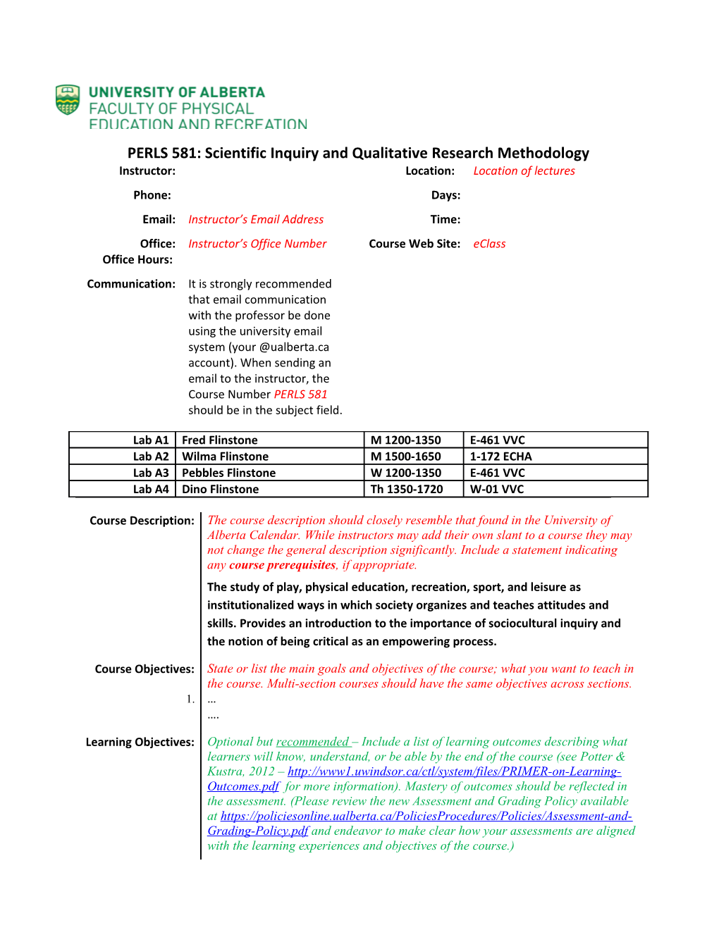 New Faculty COURSE OUTLINE TEMPLATE UPDATED (1)