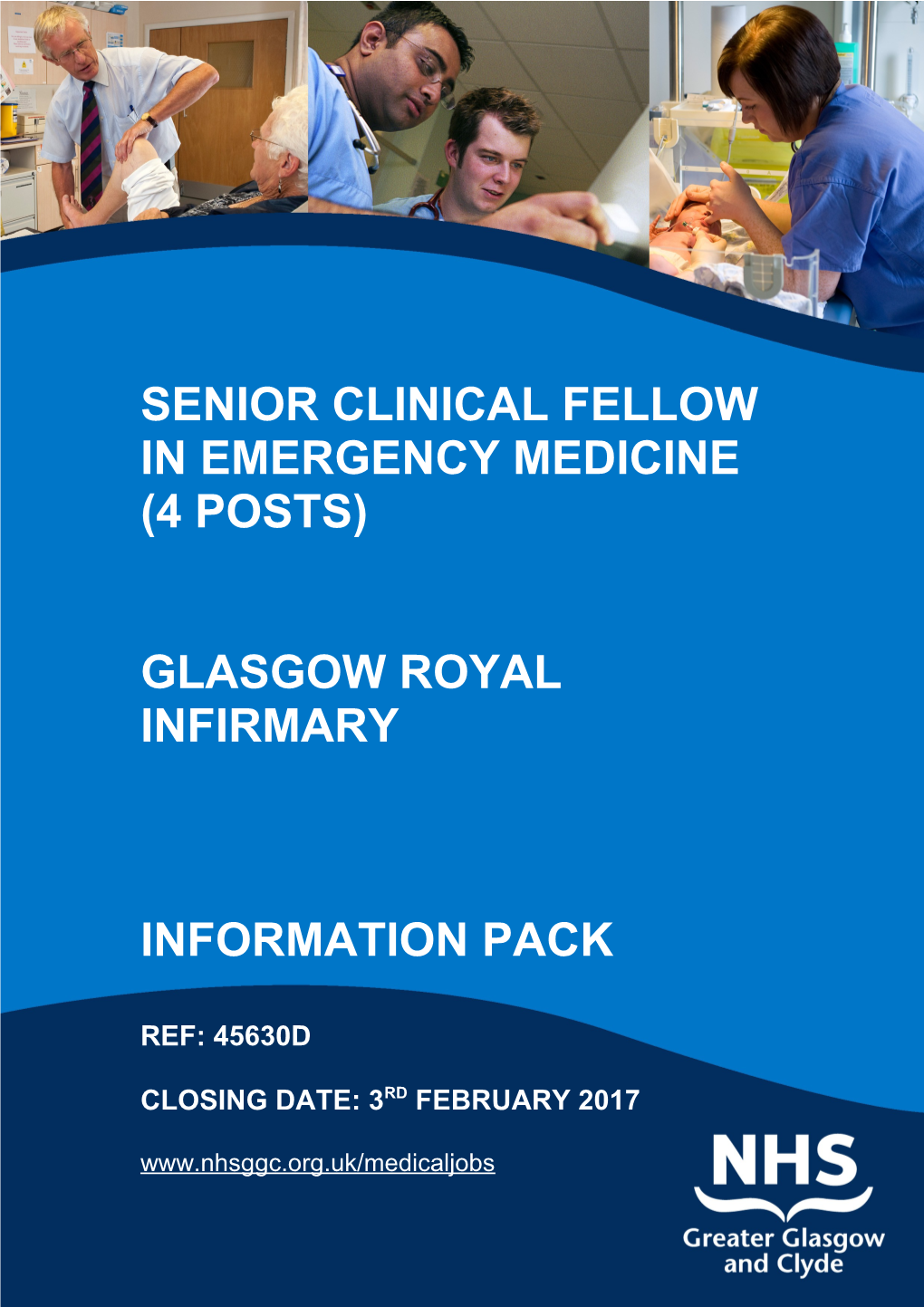 Senior Clinical Fellow in Emergency Medicine (4 Posts)