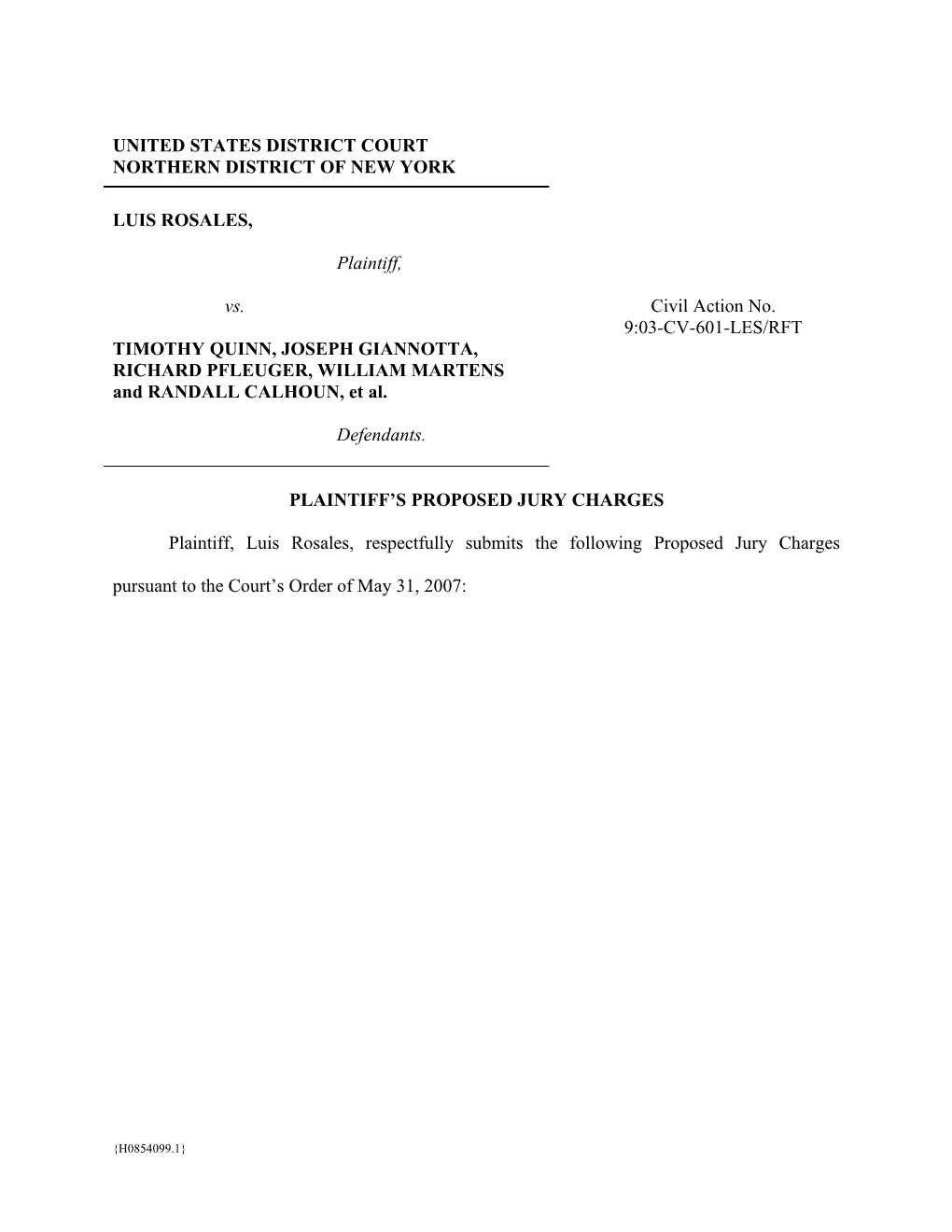 Proposed Jury Charge 2 (H0854099;1)