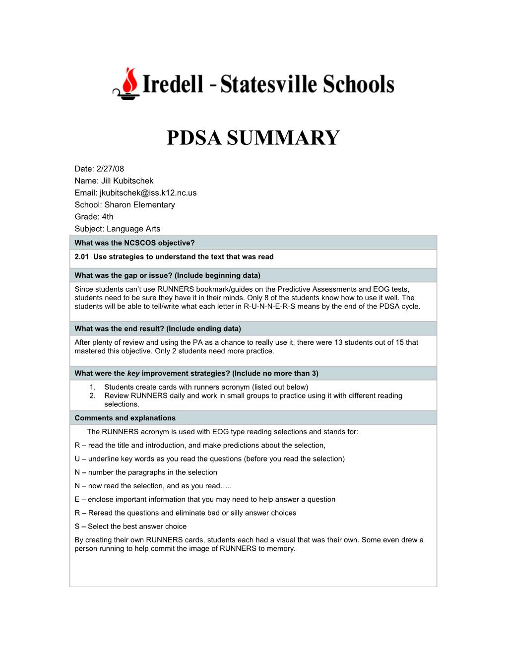 Flexible Work Arrangement Proposal