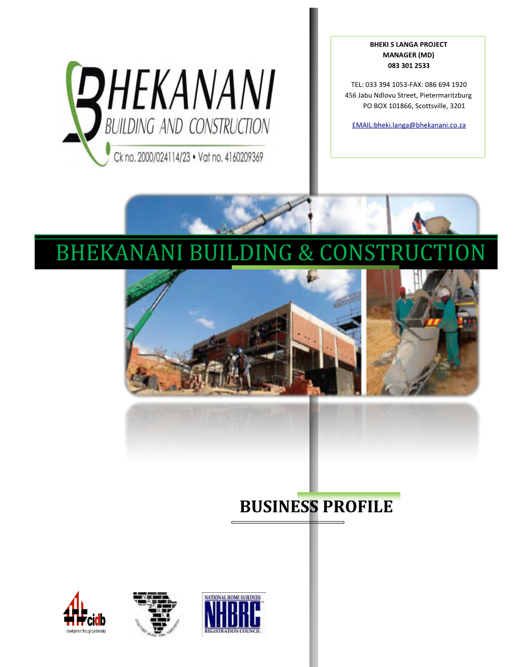 Bhekanani Building & Construction