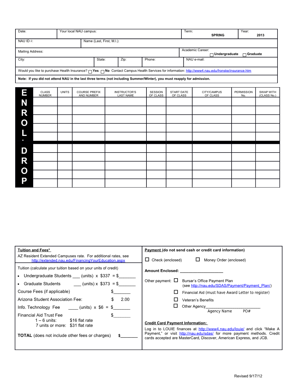 AZ Resident Extended Campuses Rate. for Additional Rates, See