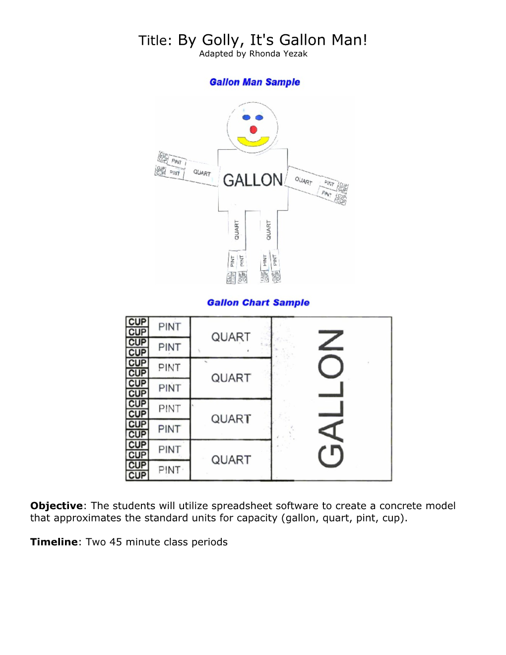 Title:By Golly, It's Gallon Man!