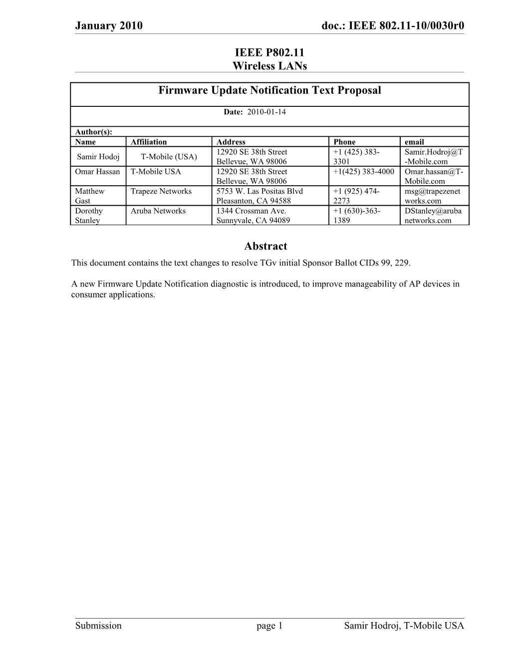 Insert the Changes Indicated Into the Tgv Draft