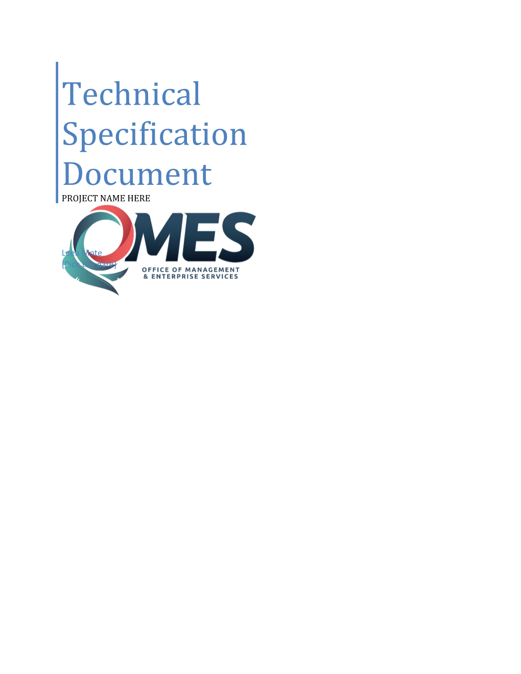 Technical Specification Document