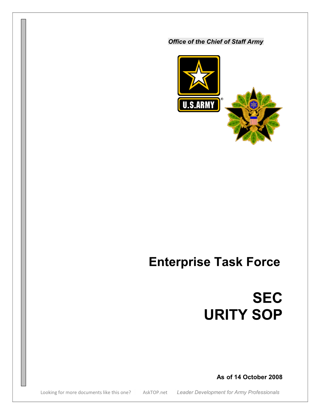Enterprise Task Force