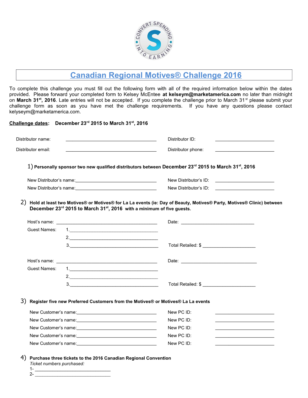 Canadian Regional Motives Challenge 2016