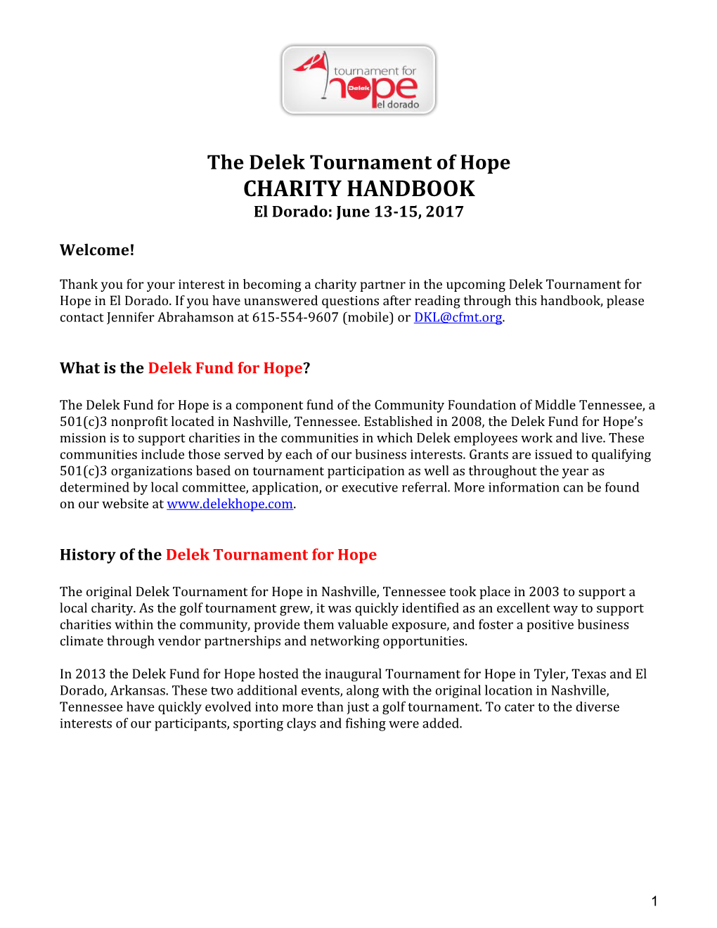 The Delek Tournament of Hope