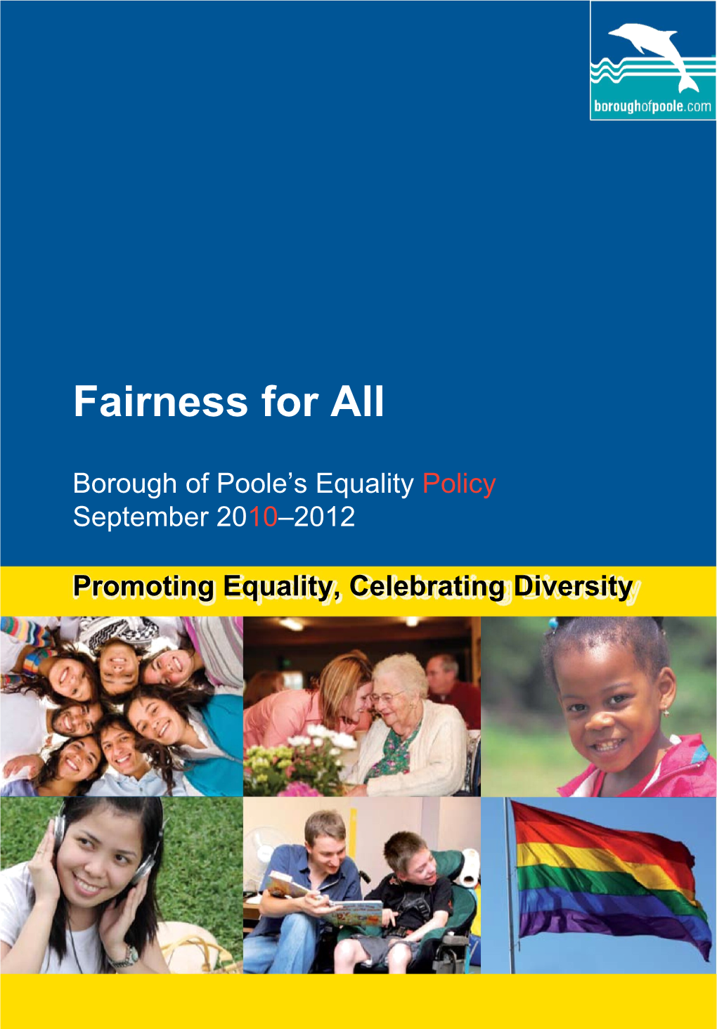 Fairness for All Borough of Poole Equity Policy