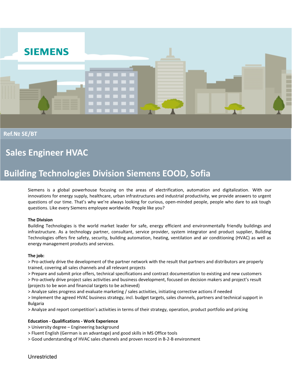 Siemens Is a Global Powerhouse Focusing on the Areas of Electrification, Automation And
