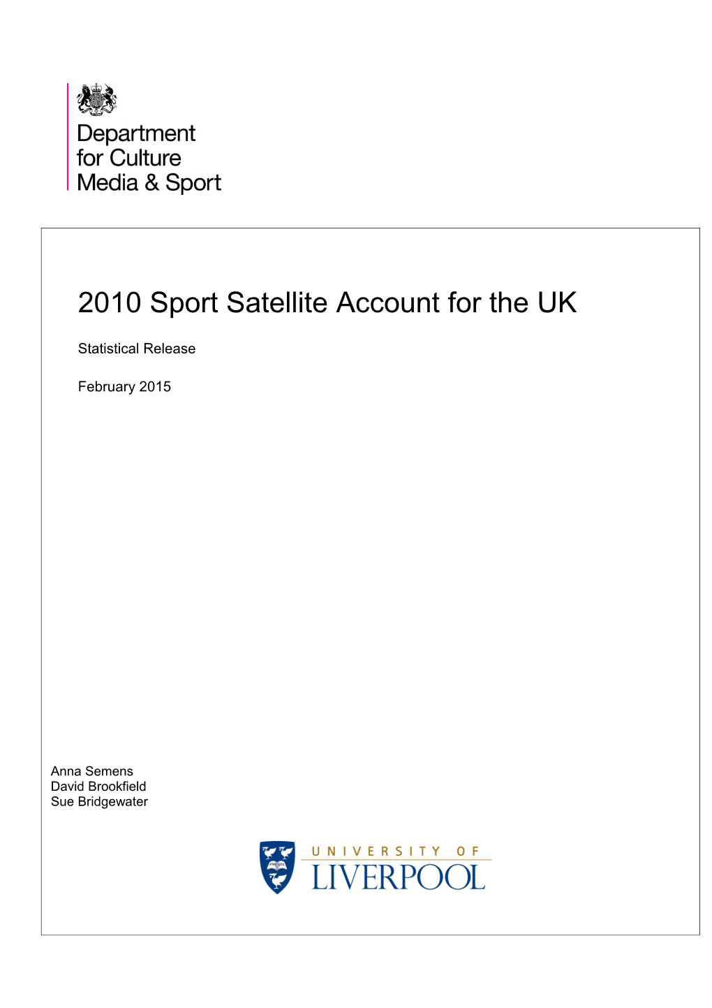 2. Background: EU Sport Satellite Account Initiative