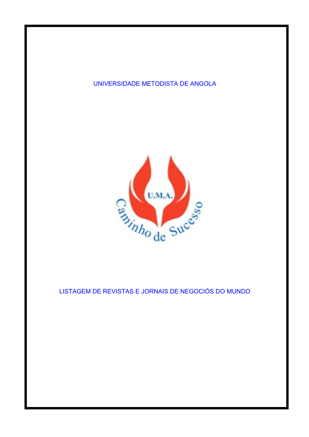 Universidade Metodista De Angola