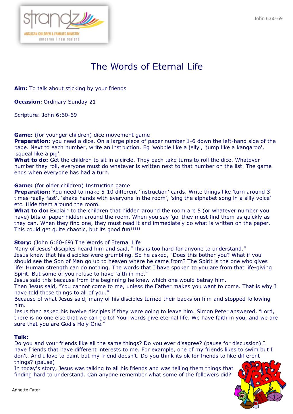 The Words of Eternal Life