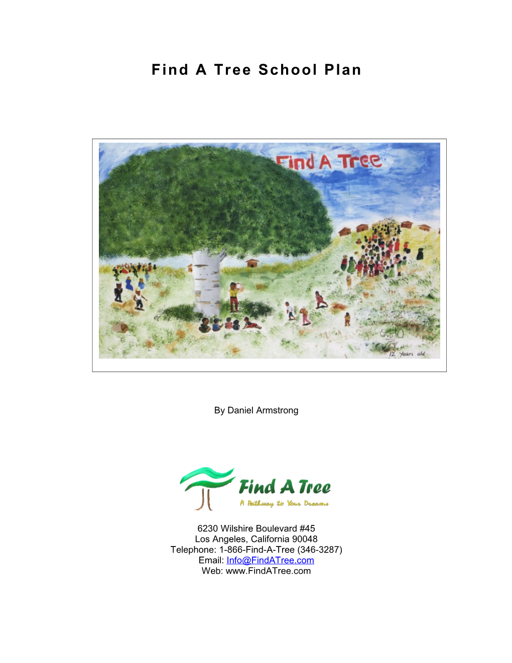 Find a Tree School Plan