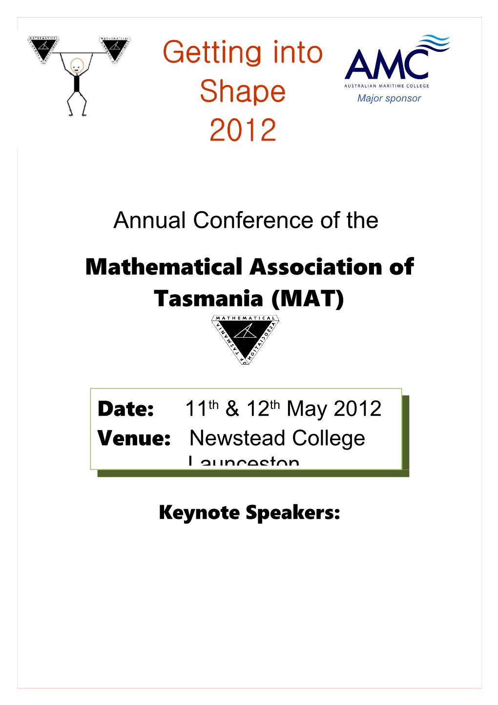 Mathematical Association of Tasmania (MAT)