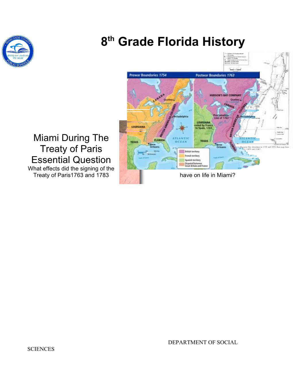 Miami During the Treaty of Paris
