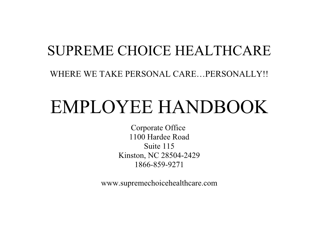 Supreme Choice Healthcare