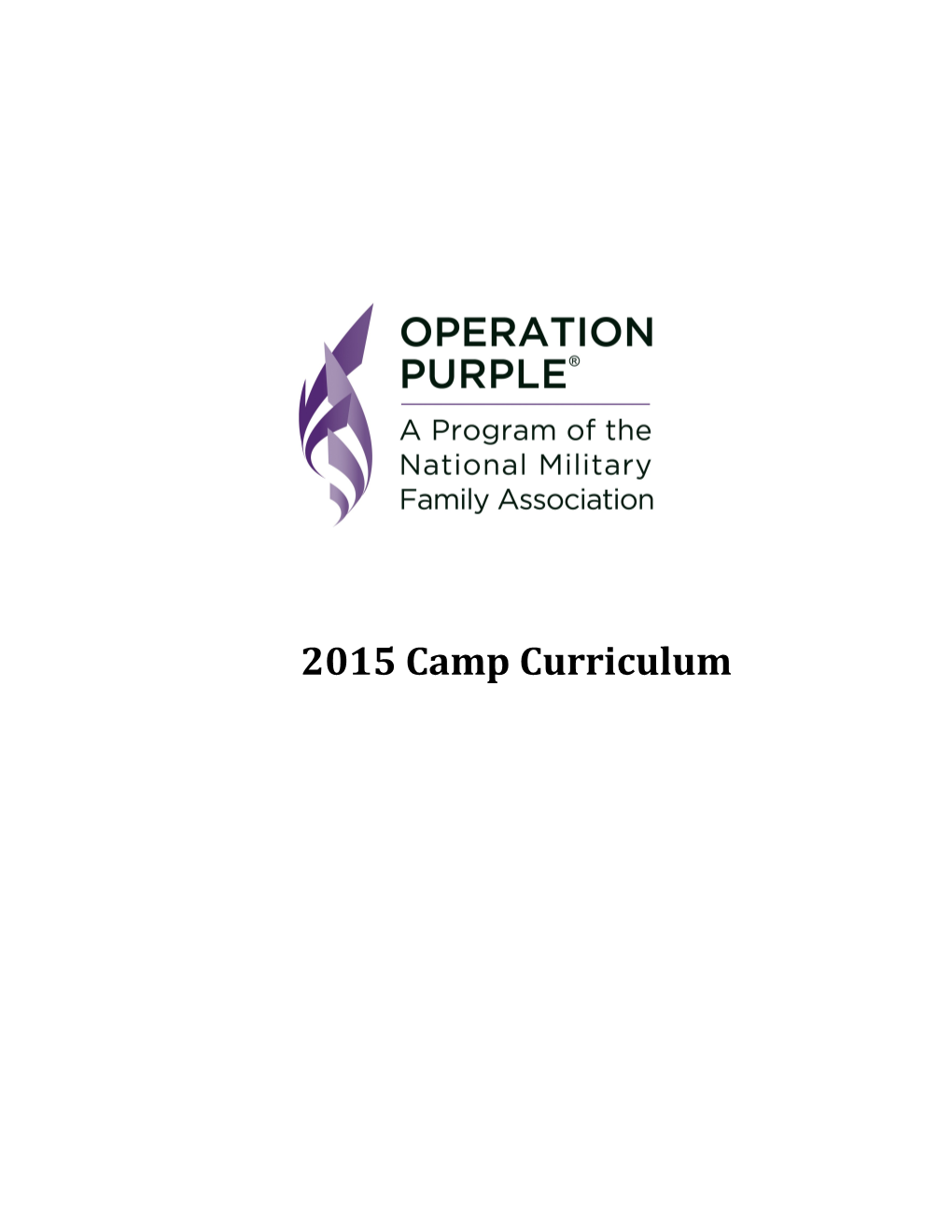 2015 National Military Family Association