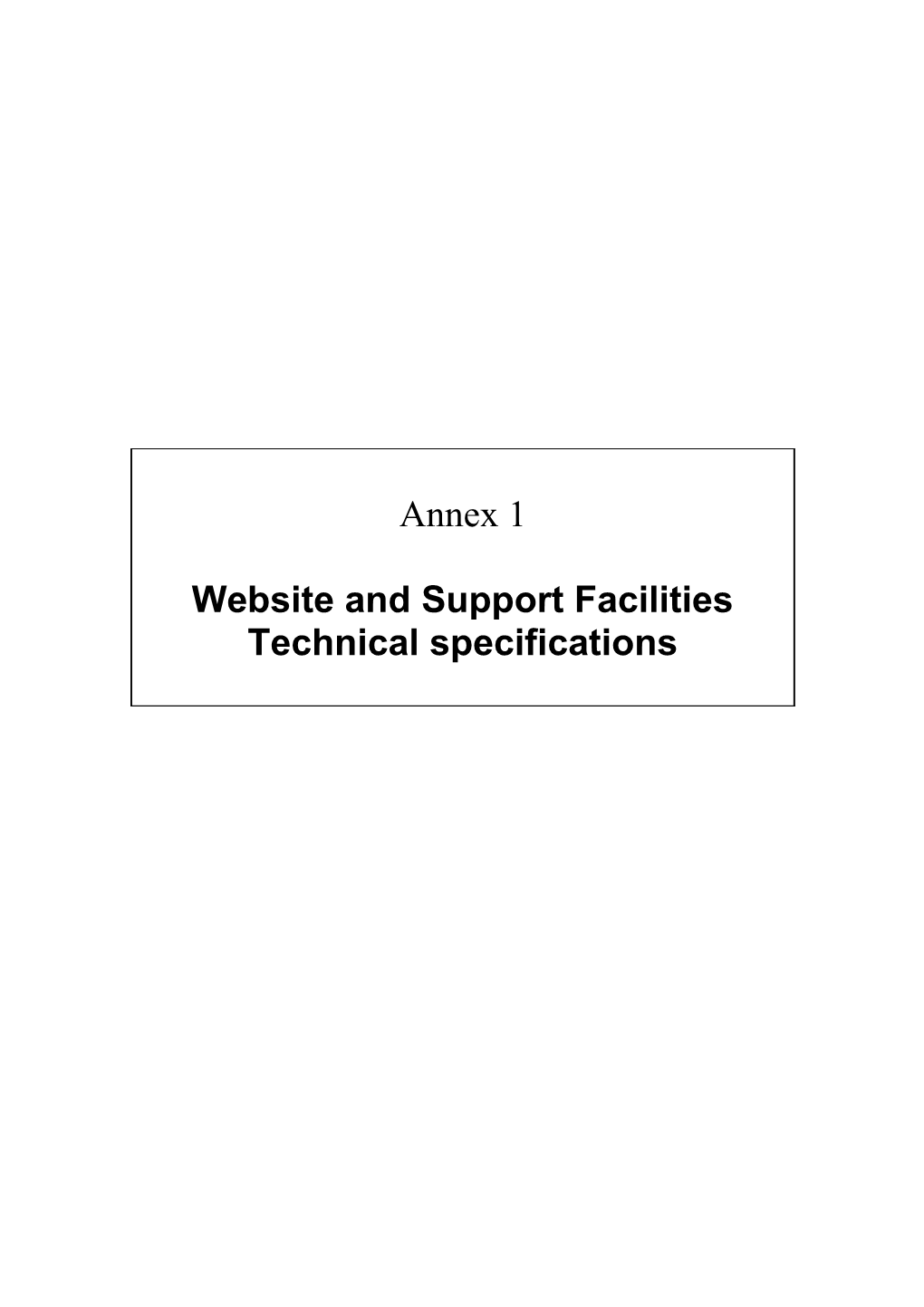 1.2Services That the European Parliament Expects to Receive