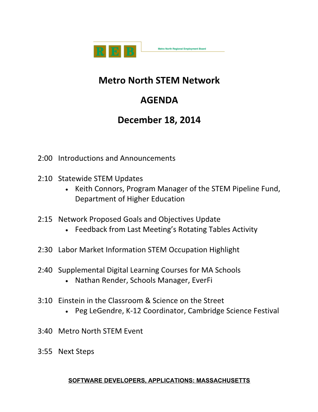 Metro North STEM Network