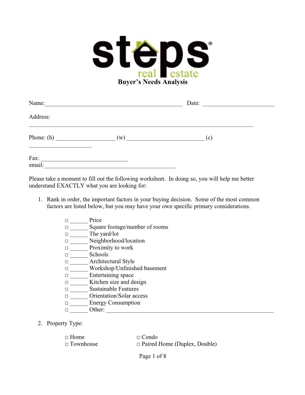 Buyer Sneeds Analysis