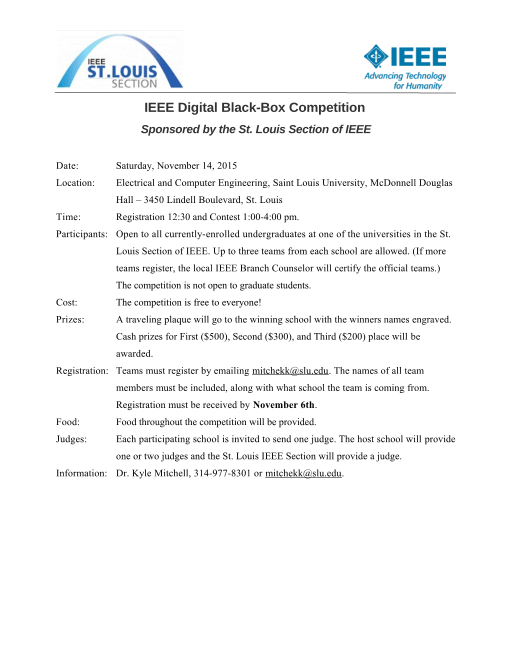 IEEE Black-Box Competition