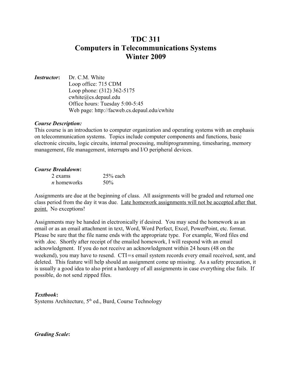 Computers in Telecommunications Systems