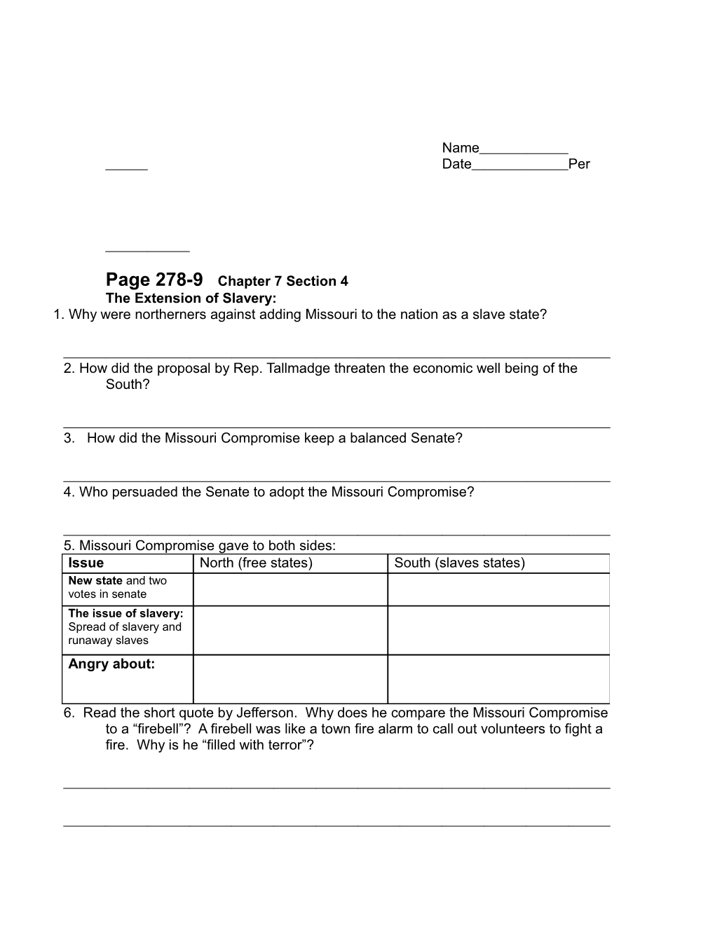 Page 278-9 Chapter 7 Section 4