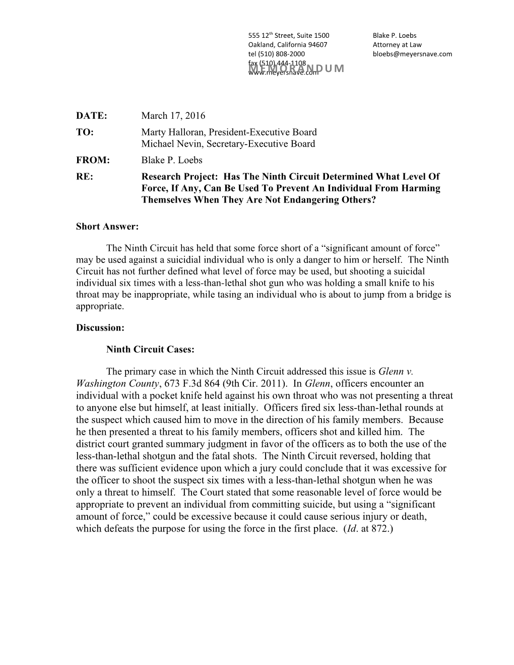 SFPOA - Memo2 3.16.16 Compared with SFPOA - Memo2 3.16.16-1