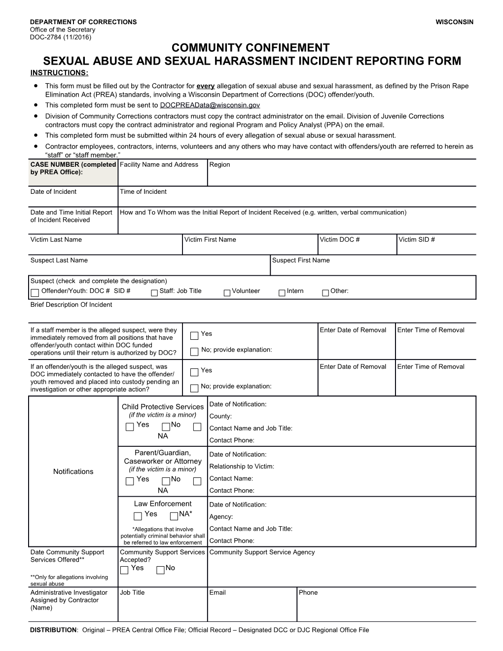 Department of Correctionswisconsin