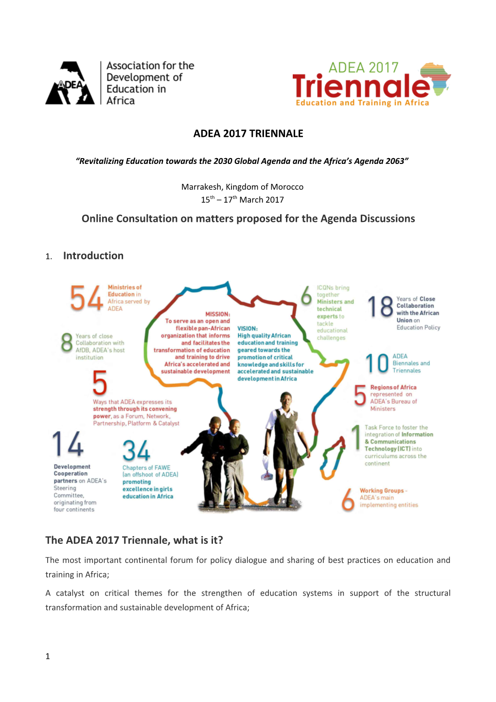 Revitalizing Education Towards the 2030 Global Agenda and the Africa S Agenda 2063