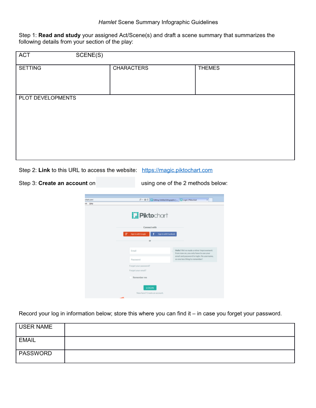 Civil War Glogster Project Grading Rubric