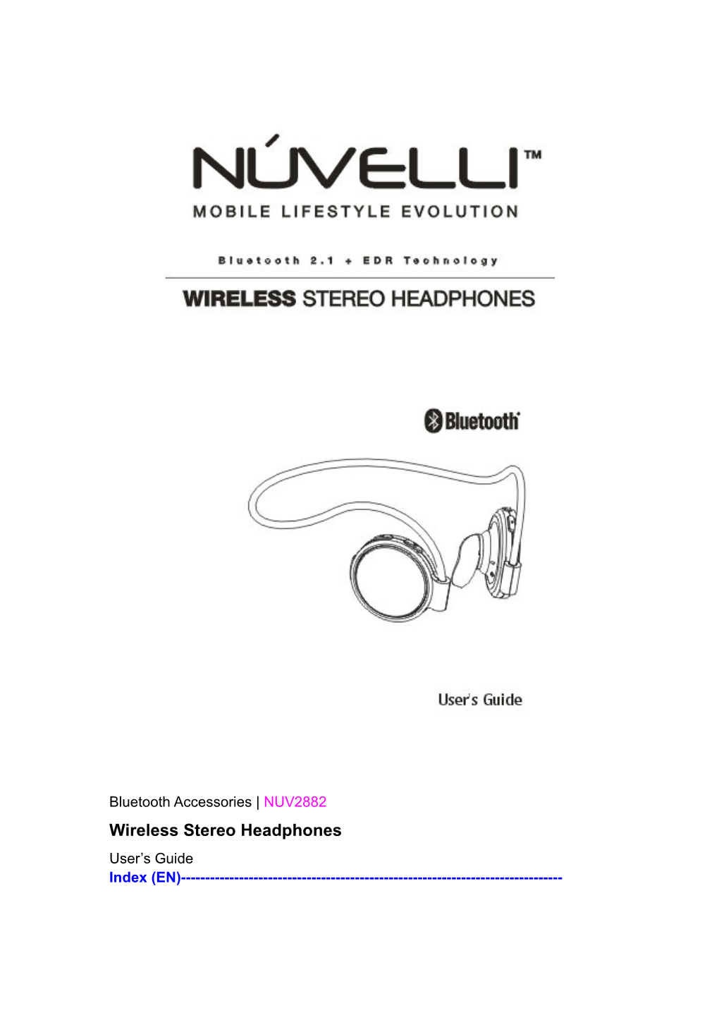 Wireless Stereo Headphones