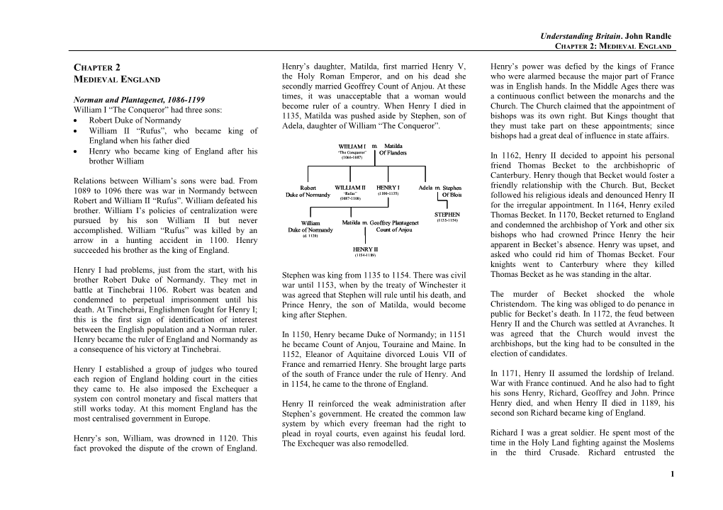 Medieval England