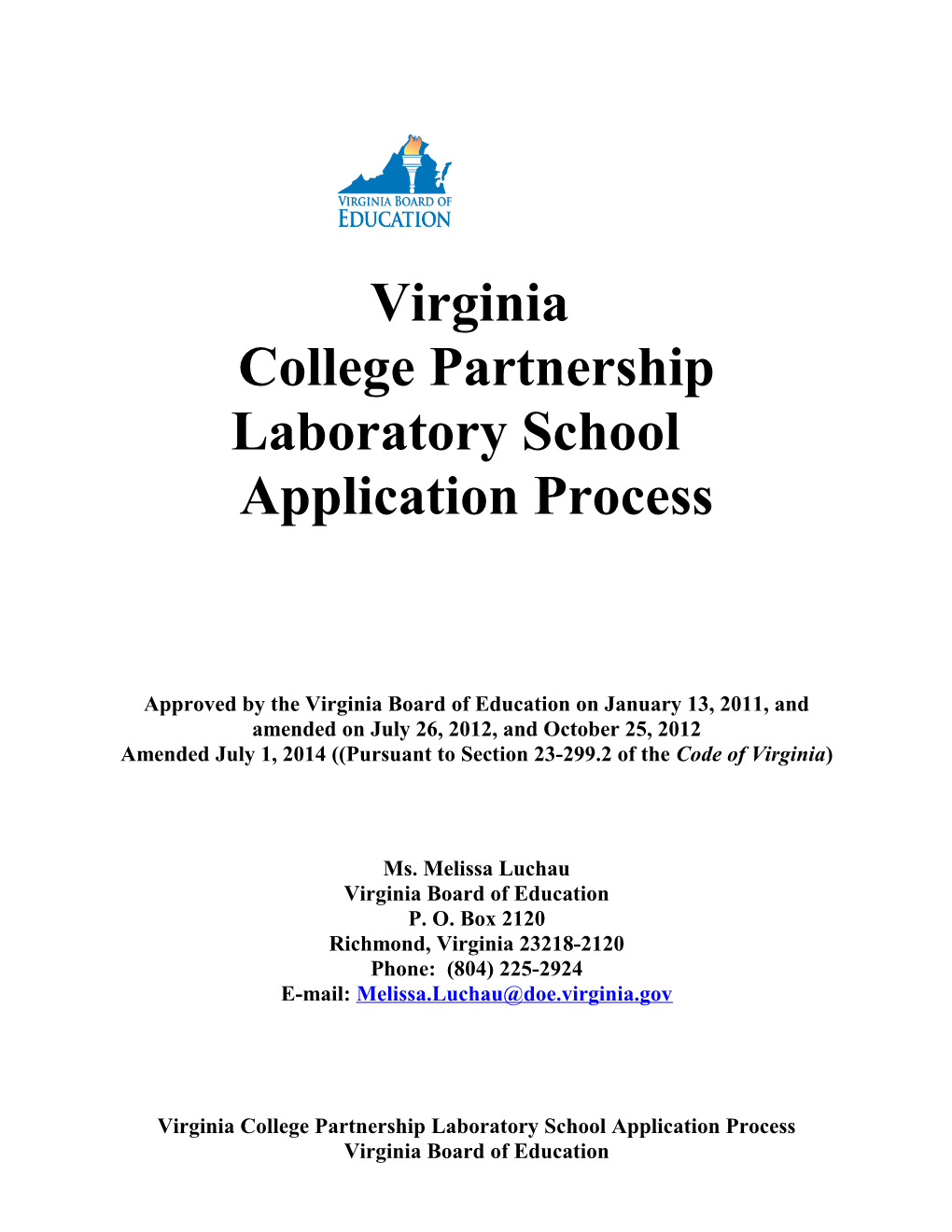 College Partnership Laboratory School