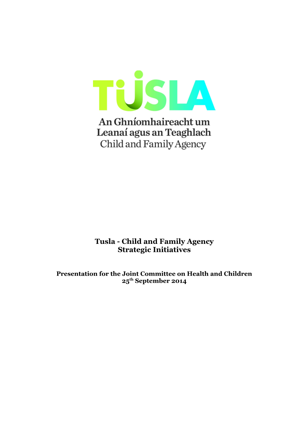 Tusla - Child and Family Agency