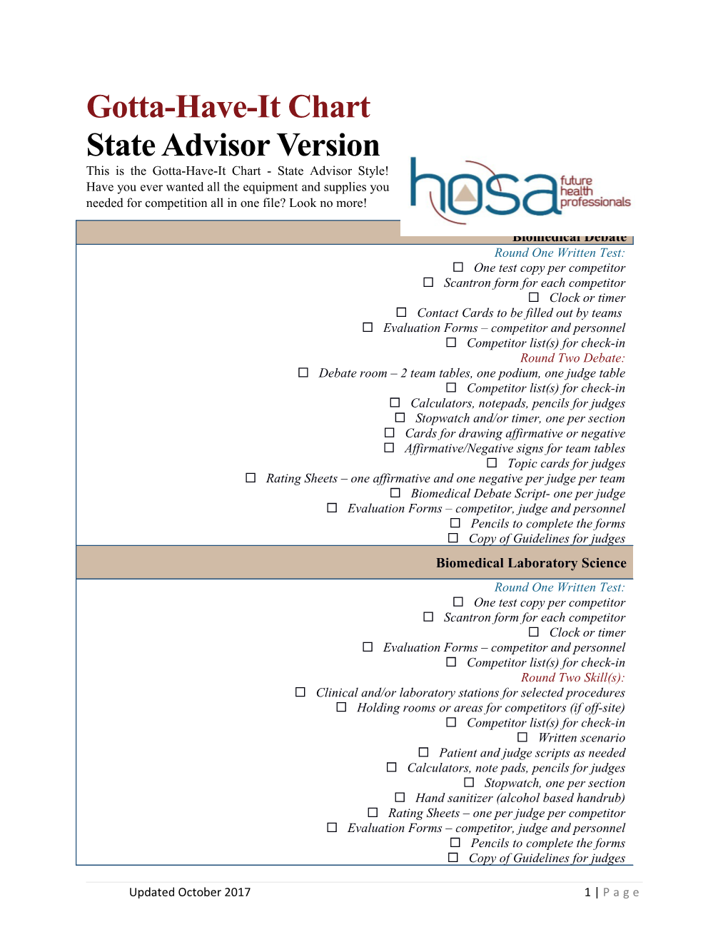 State Advisor Version