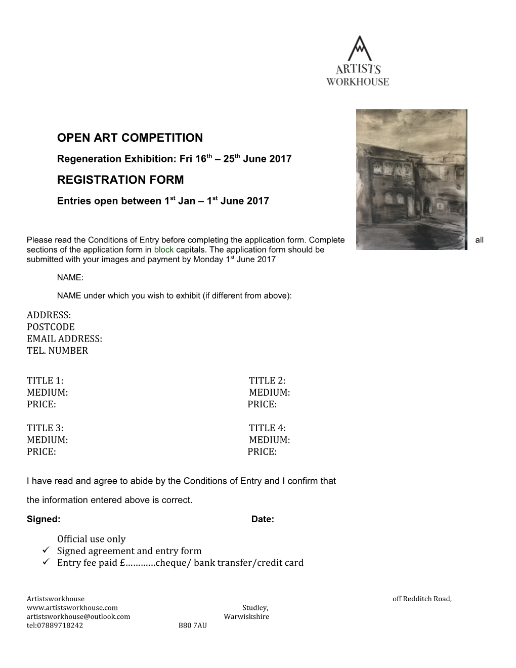 Open Art Competition