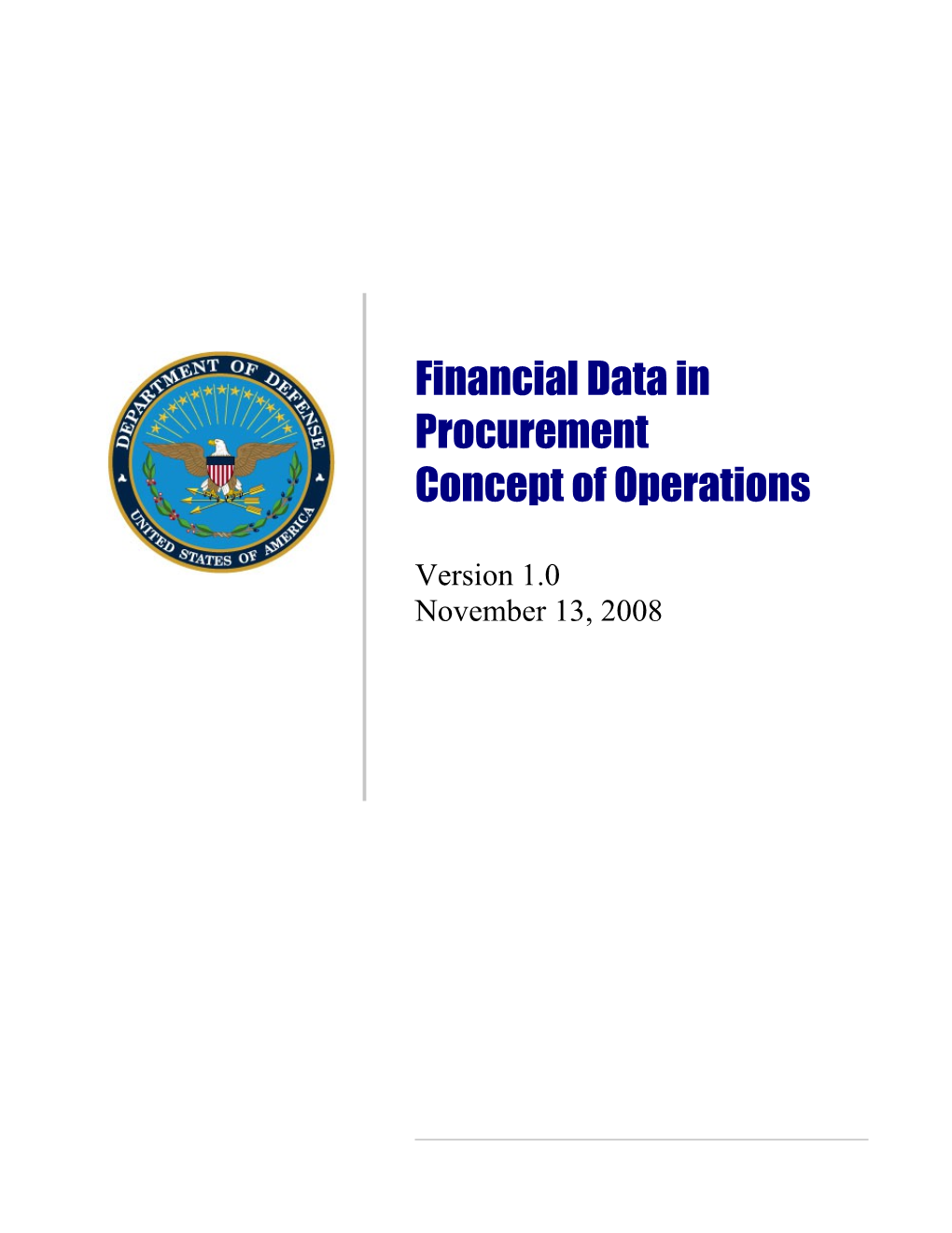 Financial Data in Procurement